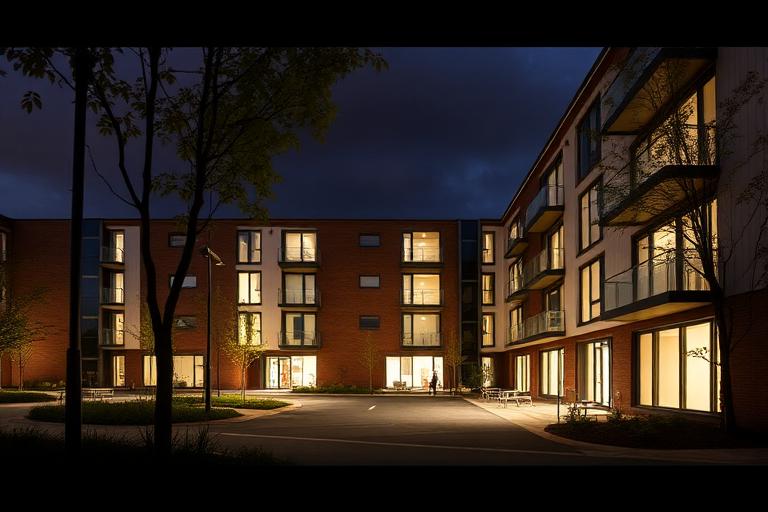 Portsmouth University Student Accommodation, Langstone Campus, Portsmouth — Education fire engineering project